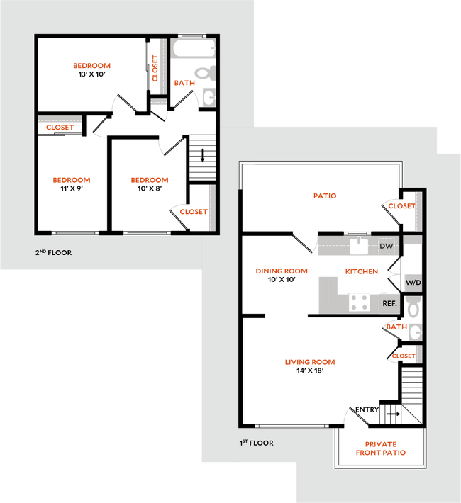 Unit 1687A 1687A floor plan